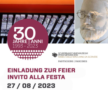 30 years typewriter museum